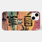 Sonnenuntergang, von der Sonne geküsst Case-Mate iPhone Hülle (Rückseite (Horizontal))