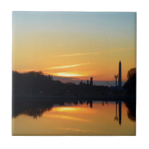 Sonnenuntergang von Hauptstadt Hill.
