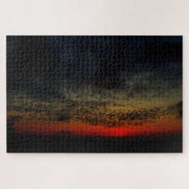 Sonnenuntergang vor dem Sturm Puzzle