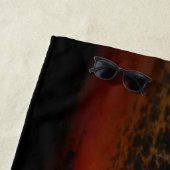 Sonnenuntergang vor dem Sturm Strandtuch (Beispiel)