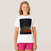 Sonnenuntergang vor dem Sturm T-Shirt (Vorne ganz)