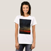 Sonnenuntergang vor dem Sturm T-Shirt (Vorne ganz)