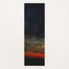 Sonnenuntergang vor dem Sturm Yogamatte