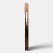 Sonnenuntergang während stürmischer Himmel über Os Case-Mate iPhone Hülle (Rückseite / Links)