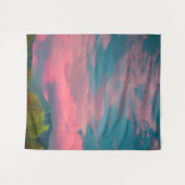 Sonnenuntergang Wandteppich (Vorderseite (Horizontal))