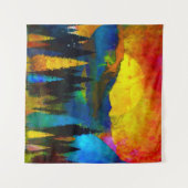 Sonnenuntergang Wandteppich (Vorderseite (Horizontal))