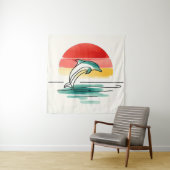 Sonnenuntergang Wandteppich (Beispiel)