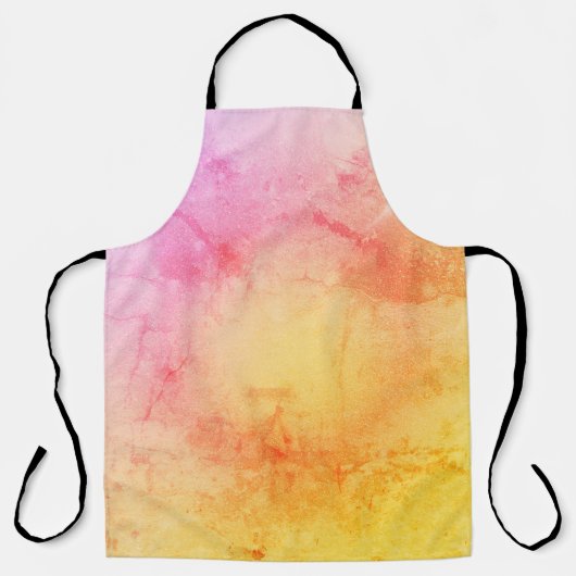 Sonnenuntergang Wasserfarbe Kochen Schürze (Vorderseite)