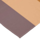 Sonnenuntergang Wasserfarben Streifen Tischdecke (Schrägansicht)