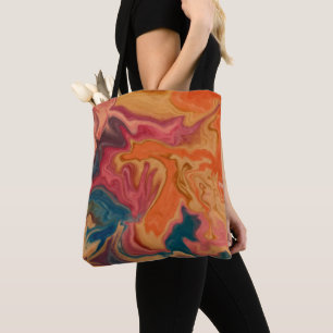 Sonnenuntergang Wasserfarblackierung  Tasche
