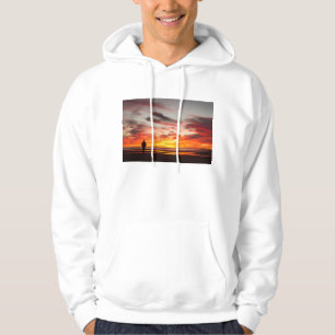 Sonnenuntergang-Weg Hoodie