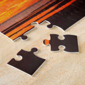 Sonnenuntergang-Weg Puzzle (Seite)