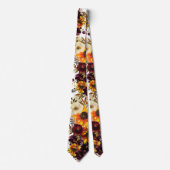Sonnenuntergang & Wein Hochzeit Neck Tie Krawatte (Vorderseite)
