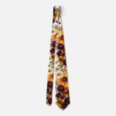 Sonnenuntergang & Wein Hochzeit Neck Tie Krawatte (Rückseite)