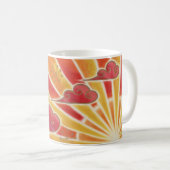 Sonnenuntergang "weite" Tasse (VorderseiteRechts)