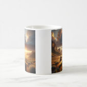 Sonnenuntergang - Western Landschaft Tasse (Mittel)