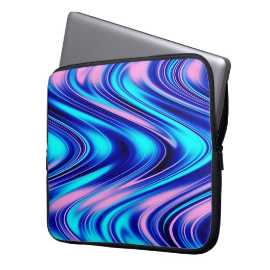 Sonnenuntergang Wirbel...... Laptopschutzhülle (Vorderseite Links)