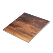 Sonnenuntergang Wolken I farbenfrohe Sky Fotografy Fliese (Seite)