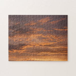 Sonnenuntergang Wolken I farbenfrohe Sky Fotografy Puzzle