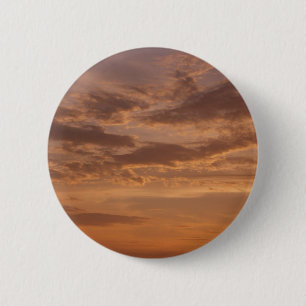 Sonnenuntergang Wolken II Pastel Abstrakte Natur Button