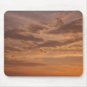 Sonnenuntergang Wolken II Pastel Abstrakte Natur Mousepad