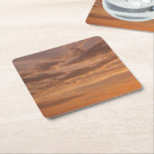 Sonnenuntergang Wolken II Pastel Abstrakte Natur Rechteckiger Pappuntersetzer (angewinkelt)