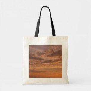 Sonnenuntergang Wolken II Pastel Abstrakte Natur Tragetasche