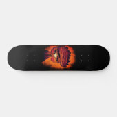 Sonnenuntergang wünscht Skateboardgeschenk Skateboard (Horizontal)