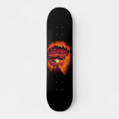 Sonnenuntergang wünscht Skateboardgeschenk Skateboard (Vorne)