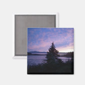 Sonnenuntergang, Wüsteninsel Magnet (Vorderseite/Rückseite)