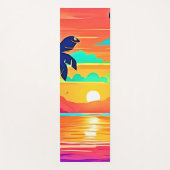 Sonnenuntergang Yogamatte (Vorderseite)