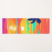 Sonnenuntergang Yogamatte (Vorderseite (Horizontal))