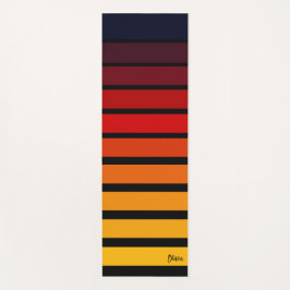 Sonnenuntergang Yogamatte