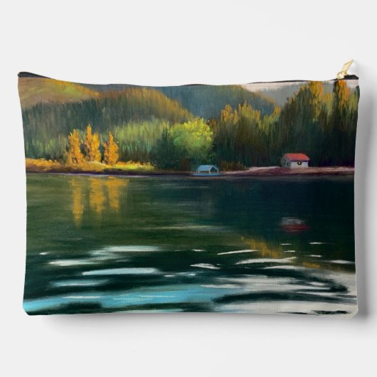 Sonnenuntergang Zubehörtasche (Rückseite)