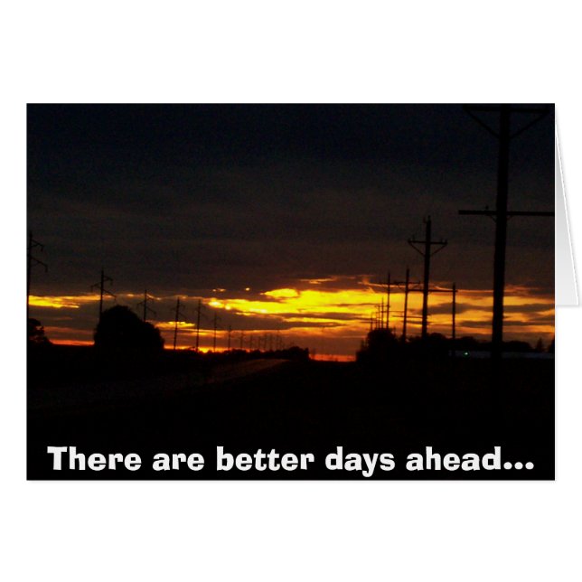 Sonnenuntergangbild (Vorderseite (Horizontal))