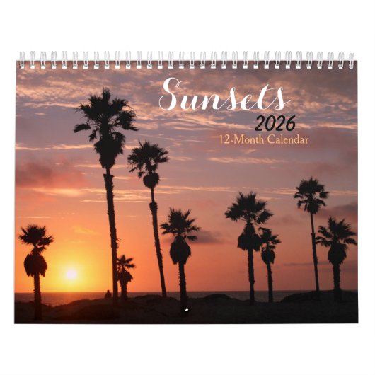 Sonnenuntergänge 2022 kalender (Titelbild)