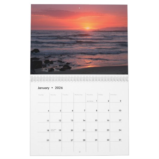 Sonnenuntergänge 2025 kalender (Jan 2026)