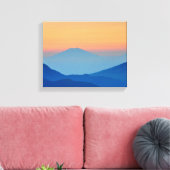 Sonnenuntergänge Abstrakte Landschaft Leinwanddruck (Insitu (Wohnzimmer))