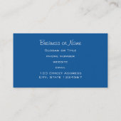 Sonnenuntergänge Abstrakte Landschaft Visitenkarte (Rückseite)