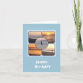 Sonnenuntergänge am Strand Karte (Vorderseite)