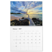Sonnenuntergänge auf Maui Kalender (Feb 2027)
