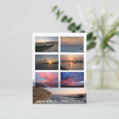 Sonnenuntergänge auf Zypern nach Karte (Stehend Vorderseite)