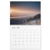 Sonnenuntergänge, Dünen und Treibholz Kalender (Mär 2026)