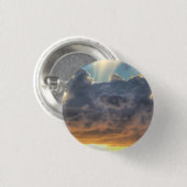 Sonnenuntergänge durch Sturmwolken Button (Vorne & Hinten)
