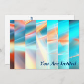 Sonnenuntergänge Einladung (Vorne/Hinten)