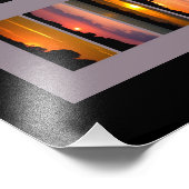 Sonnenuntergänge Fotodruck (Ecke)