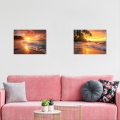 Sonnenuntergänge im tropischen Meer Bilderwand Sets (Wohnzimmer)