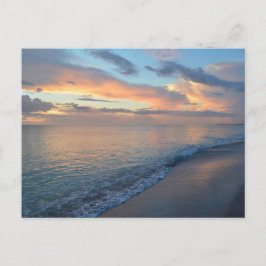 Sonnenuntergänge im Wasser Postkarte