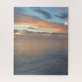 Sonnenuntergänge im Wasser Puzzle