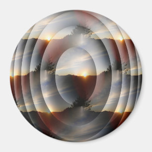 Sonnenuntergänge in den Schichten… Magnet